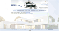 Desktop Screenshot of construcciones-coroan-madrid.com